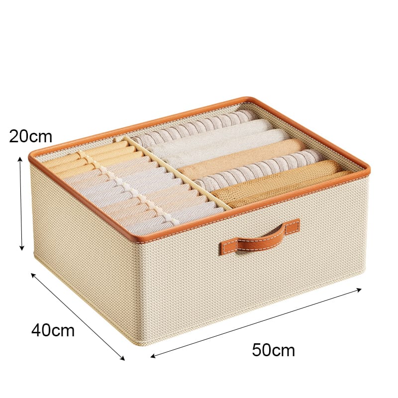Versatile Foldable Double Compartment Closet Organizer Kenya