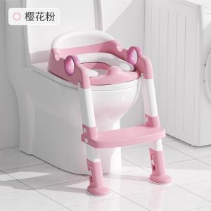 Kids Training Toilet Potty Ladder Seat – Foldable Toilet Reducer for Ages 1–6 Years