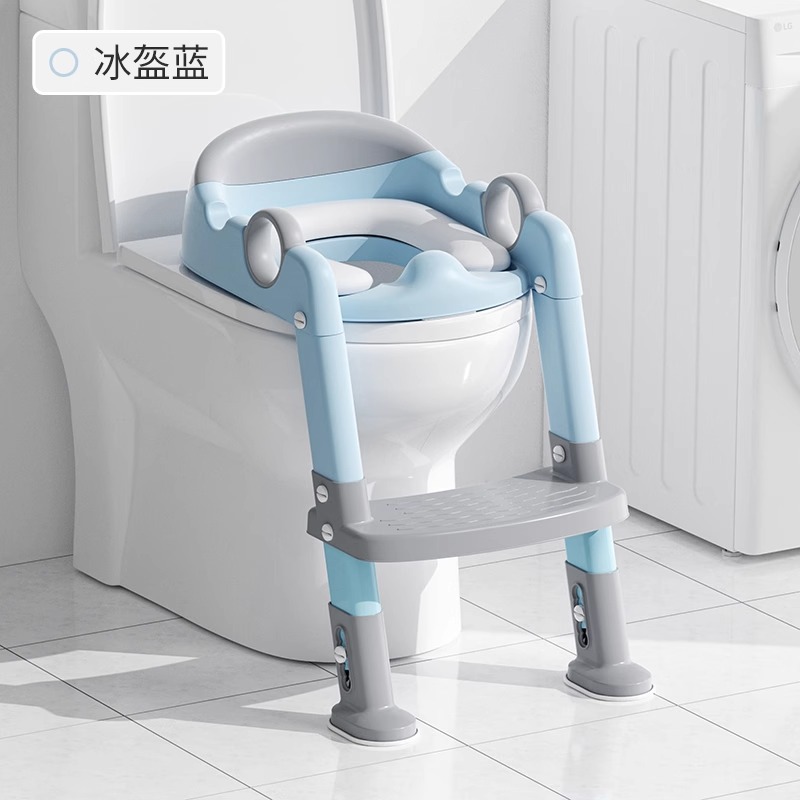 Kids Training Toilet Potty Ladder Seat – Foldable Toilet Reducer for Ages 1–6 Years