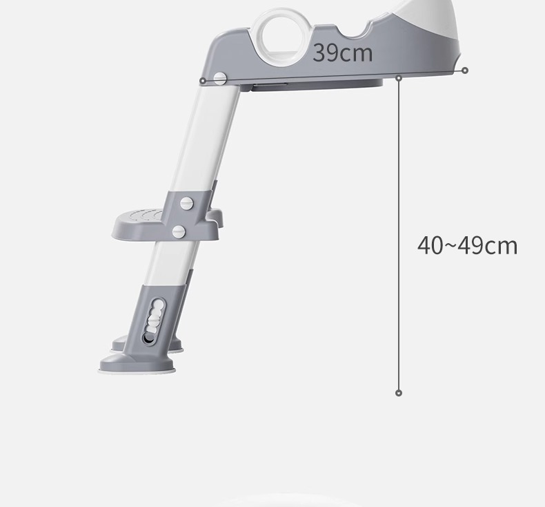 Kids Training Toilet Potty Ladder Seat – Foldable Toilet Reducer for Ages 1–6 Years