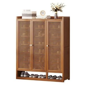 Bamboo Shoe Cabinet – 9 Layer Shoe Storage Rack
