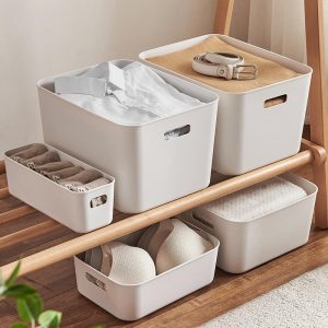Large Size Modern Storage Basket with Lid