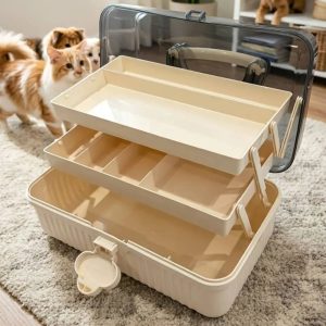 Medicine Storage Box – Large Portable First Aid & Healthcare Organizer