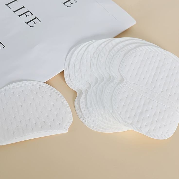 Sweat Absorbent Pads for Women & Men – Set of 10