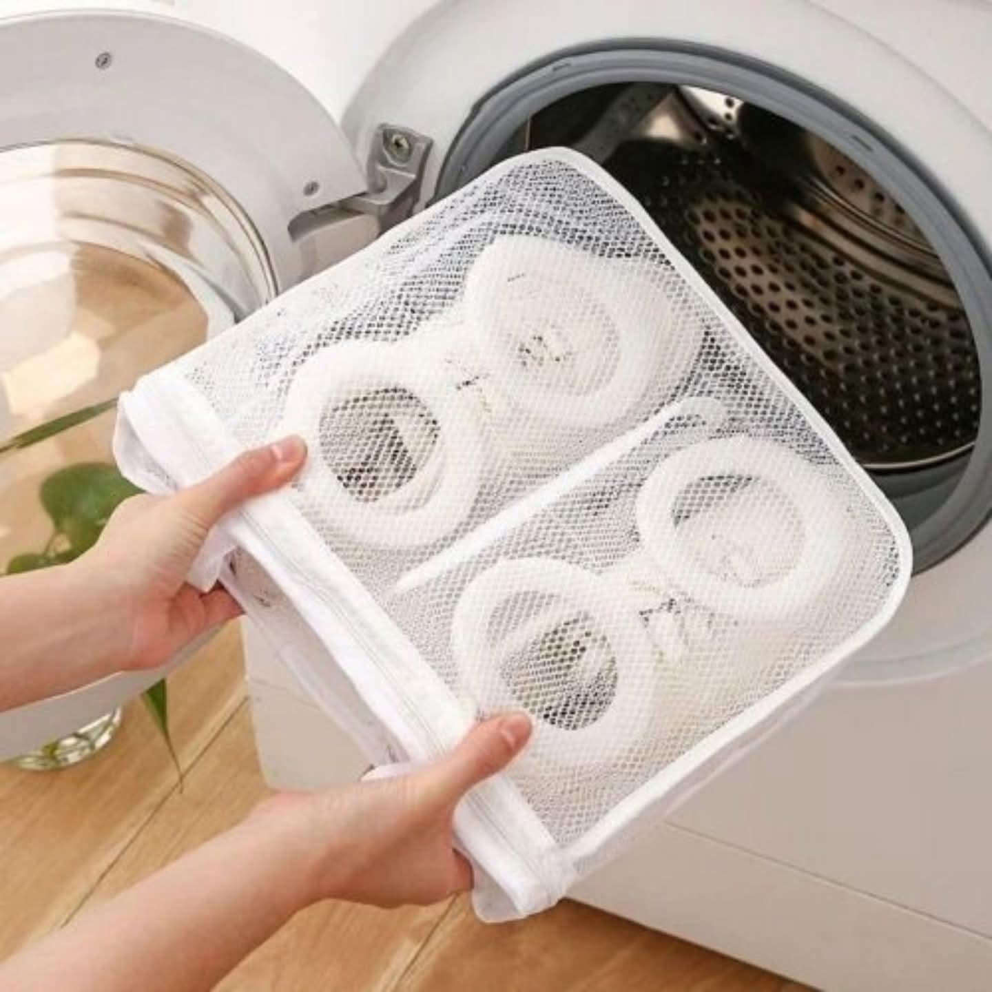 Shoe Mesh Laundry Bag – Washing Machine Shoe Wash Bag