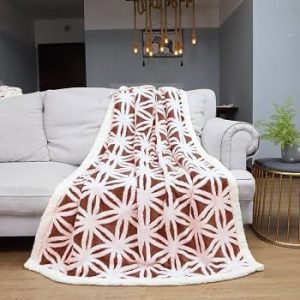 Sherpa fleece blanket size 200*230 cm