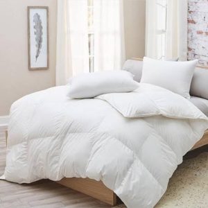 6X6 Plain white (Grade A) unbinded duvet