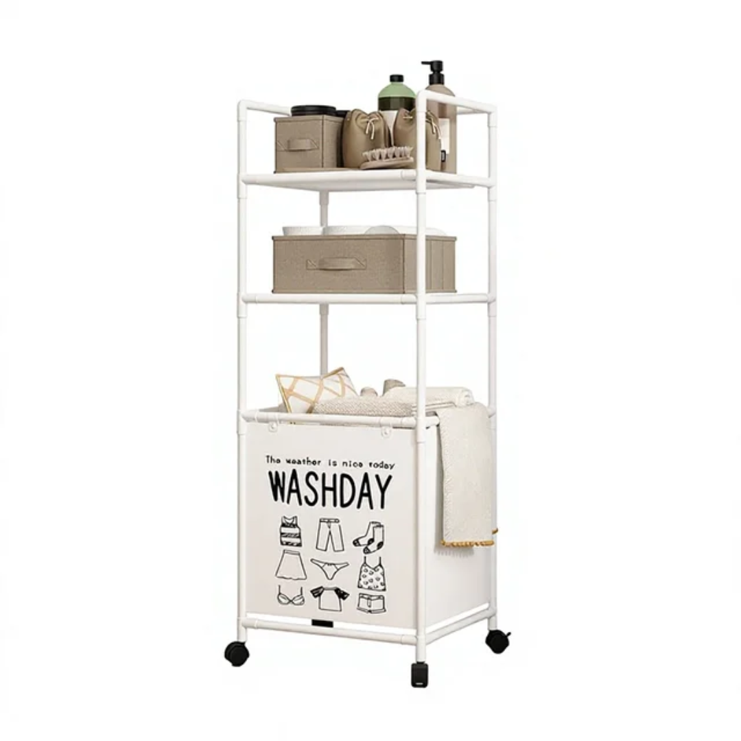Multi-Functional Home Laundry Storage Rack - Image 4