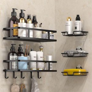 5pc Bathroom Shower Caddy